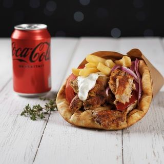 Menú Souvlaki Pita Normal