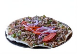 Pizza turca sólo carne