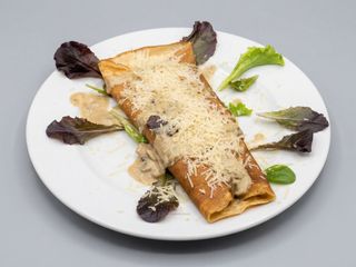 Crep gorgonzola y espinaca
