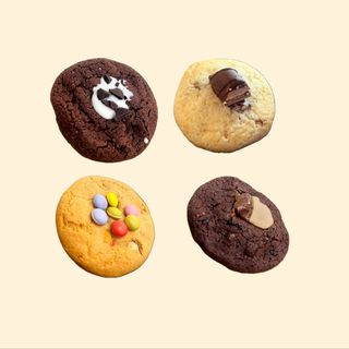 Selección de 4 Cookies Artesanas