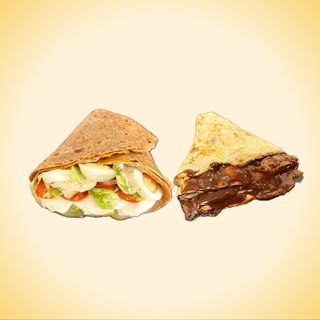 Dúo de Crepes: Salado y Dulce