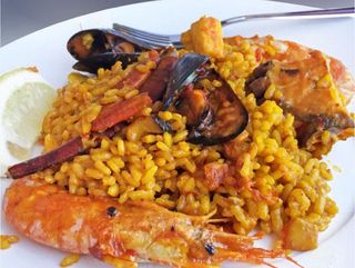 Paella de Mariscos.