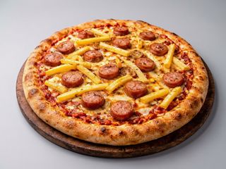 Pizza würstel