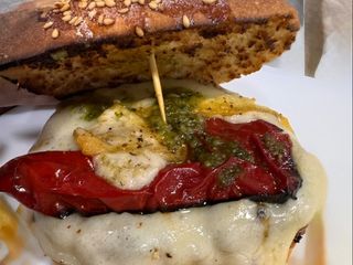 Hamburguesa provoleta