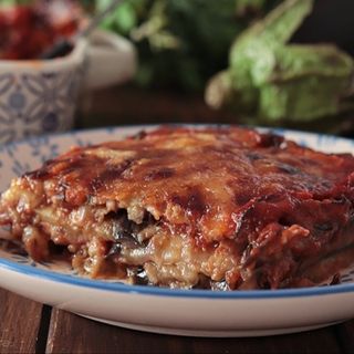 Menu lasaña + parmigiana