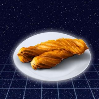 Churros con relleno de chocolate