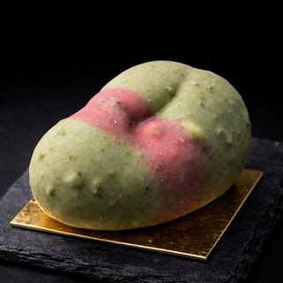 Pastel Forma de Pistacho
