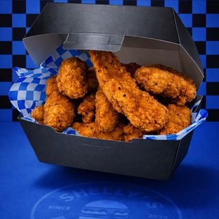 Tiras de pollo crujiente