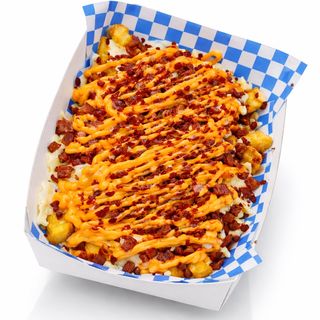 Cheddar bacon fries