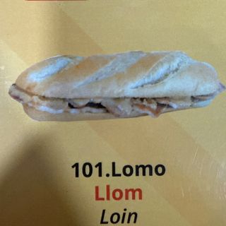 Bocadillo de Lomo