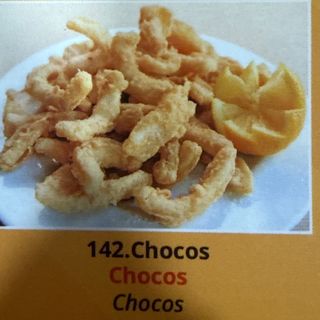 Tapa de Chocos fritos