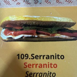 Bocadillo de Serranito