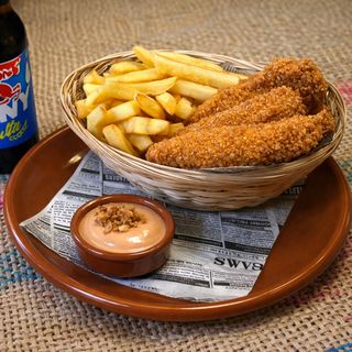 Nugget's con papas fritas