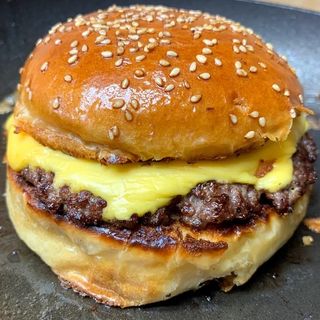 Hamburguesa Con Queso