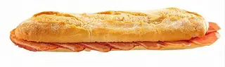 Bocadillo de lomo y queso
