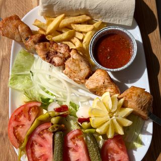 Shashlik de pollo (300 g.)