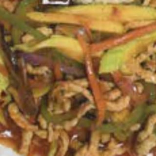 Wok de lomo y verduras