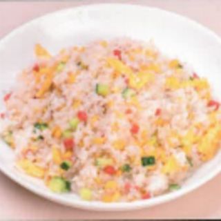 Arroz frito tres delicias