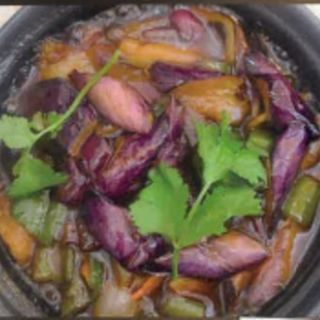 Berenjenas salteadas