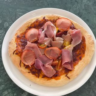 Focaccia de Pesto jamon serano