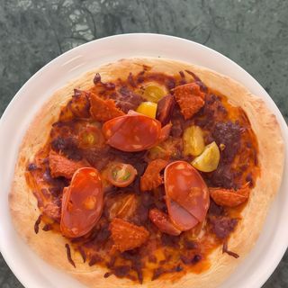Focaccia chorizo