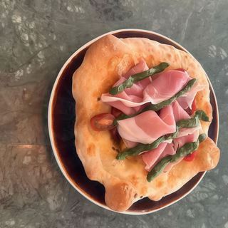 Pizza Casera jamon