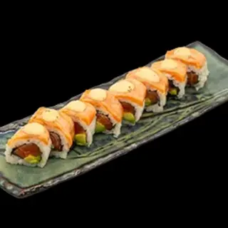 Uramaki Aburi Salmón Roll