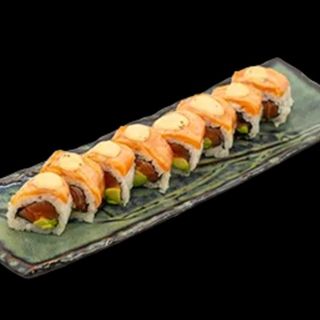 Uramaki Aburi Salmón Roll