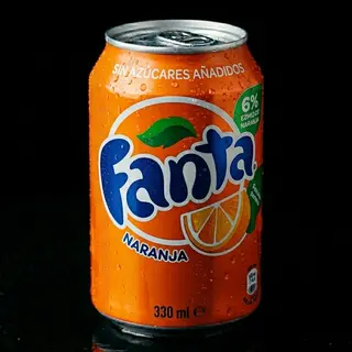 Fanta Naranja Lata