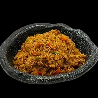Arroz frito con pato