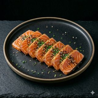 Tataki de Salmon de 6 Piezas