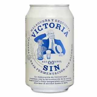 Cerveza Victoria sin alcohol 330 ml.