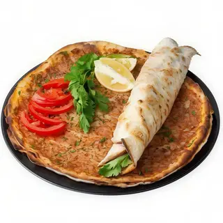 Menú pizza turca
