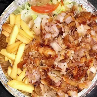Plato con carne