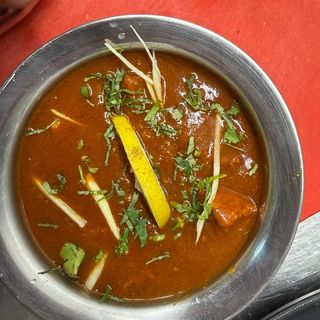 Gamba vindaloo ( extremadamente picante)