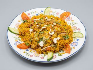 Gamba biryani