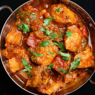Chicken tikka jalfrezi