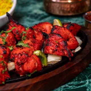 Chicken tikka shashlik