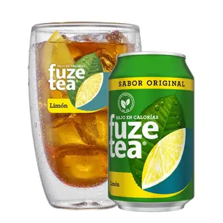 Fuze Tea Limón Sabor Original Lata 330ml