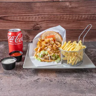 MENU KEBAB CON QUESO DE OVEJA