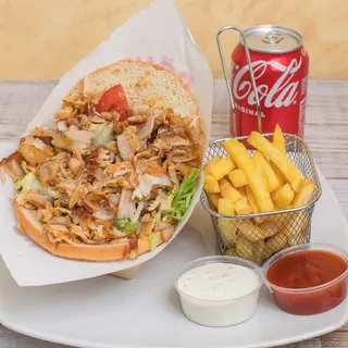MENU CHICKEN CHIPS ( patatas dentro)