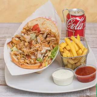 MENU KEBAB DOBLE DE CARNE