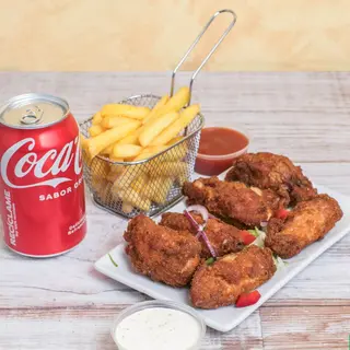 MENU ALITAS DE POLLO
