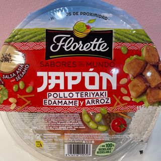 Poke pollo teriyaki florette