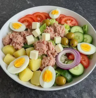 Ensalada Mixta Primaveral.