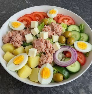 Ensalada Mixta Primaveral.