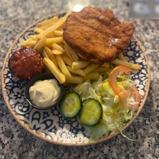 Schnitzel menu