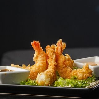 Tempura de gambas