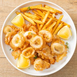 Menu Calamar con patatas