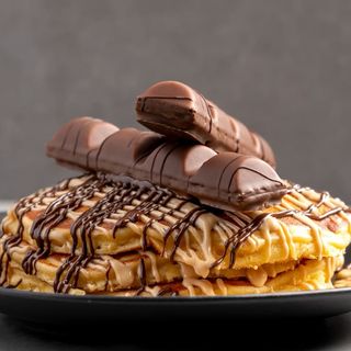 Pancakes kinder bueno ¡Homemade!